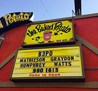 The Baked Potato Sign by Jerry Watts