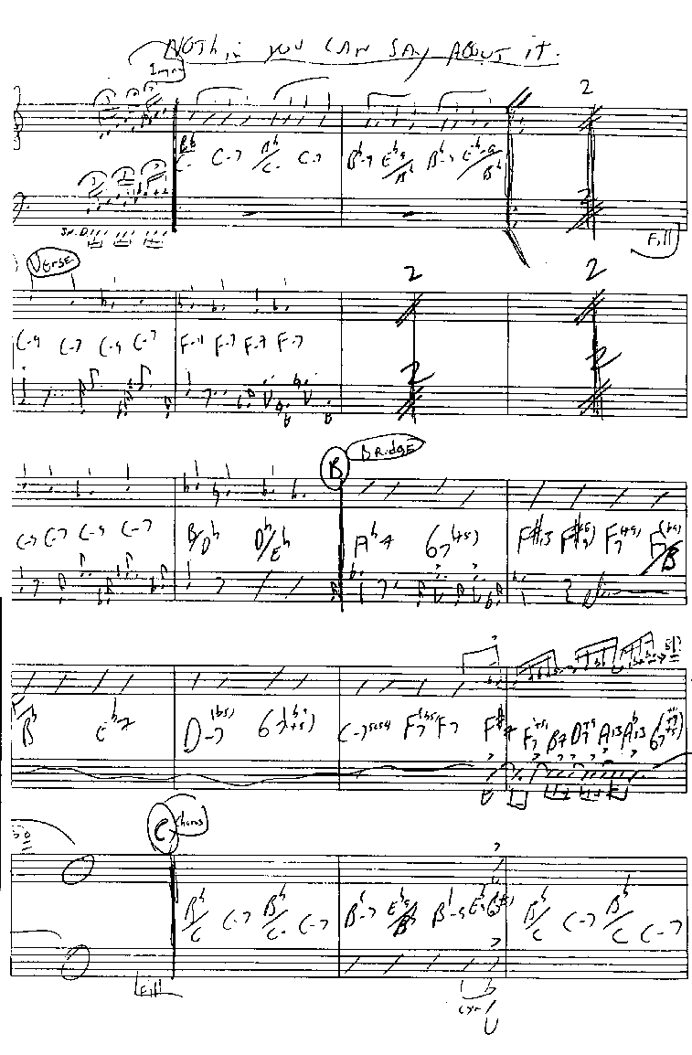 Nothin' You Can Do About It. 1st Part